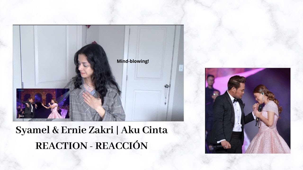 SYAMEL & ERNIE ZAKRI | Aku Cinta - REACTION #AJL32