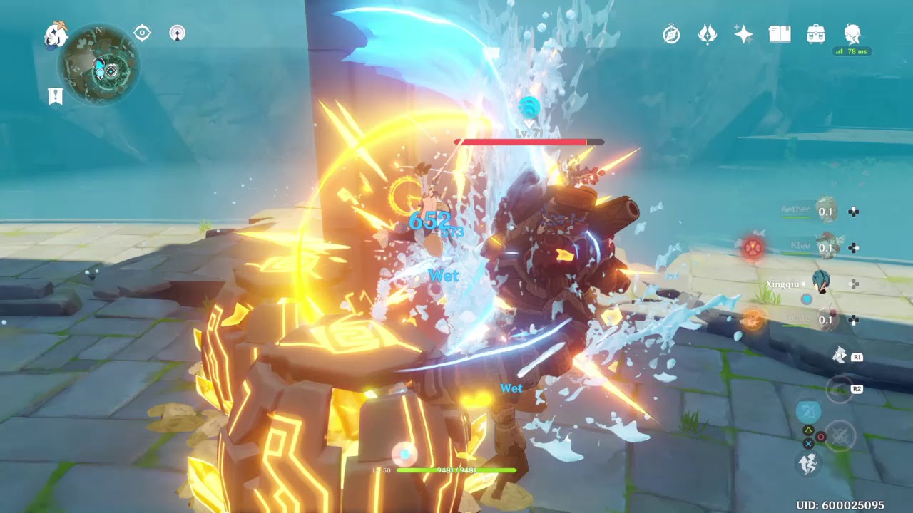 Genshin Impact: Ruin Guard Instant Knockout Melee Tech
