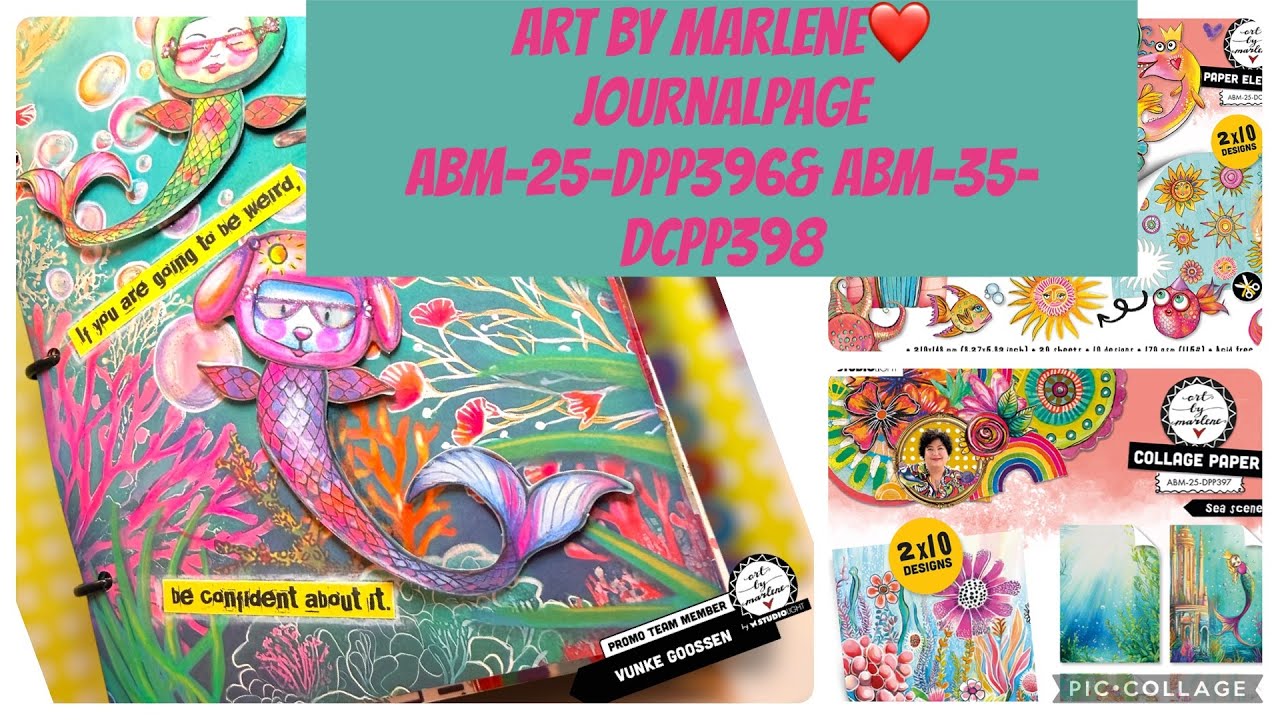 Art by Marlene❤️ journalpage whimsical