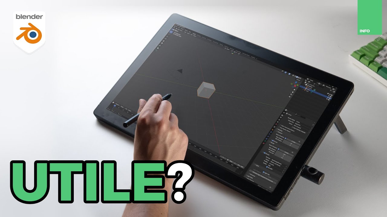 Blender con una Wacom Cintiq 16 - la mia esperienza