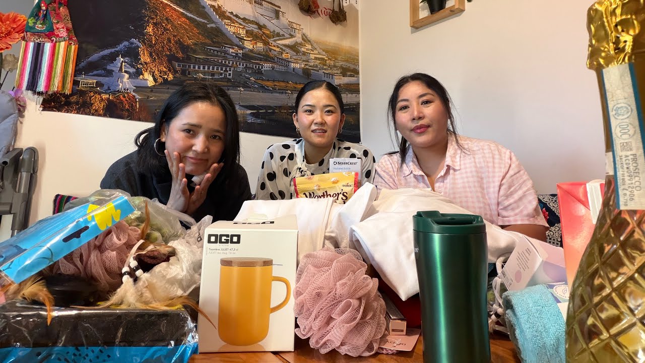 🎁 Colour Gift Exchange With My Sisters 👯‍♀️ ❤️🩷💚💙🖤🤎💛🤍