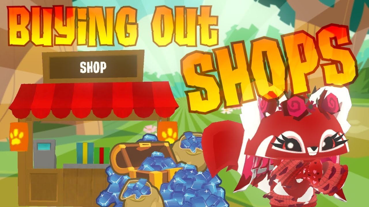 Buying out shops || Animal Jam