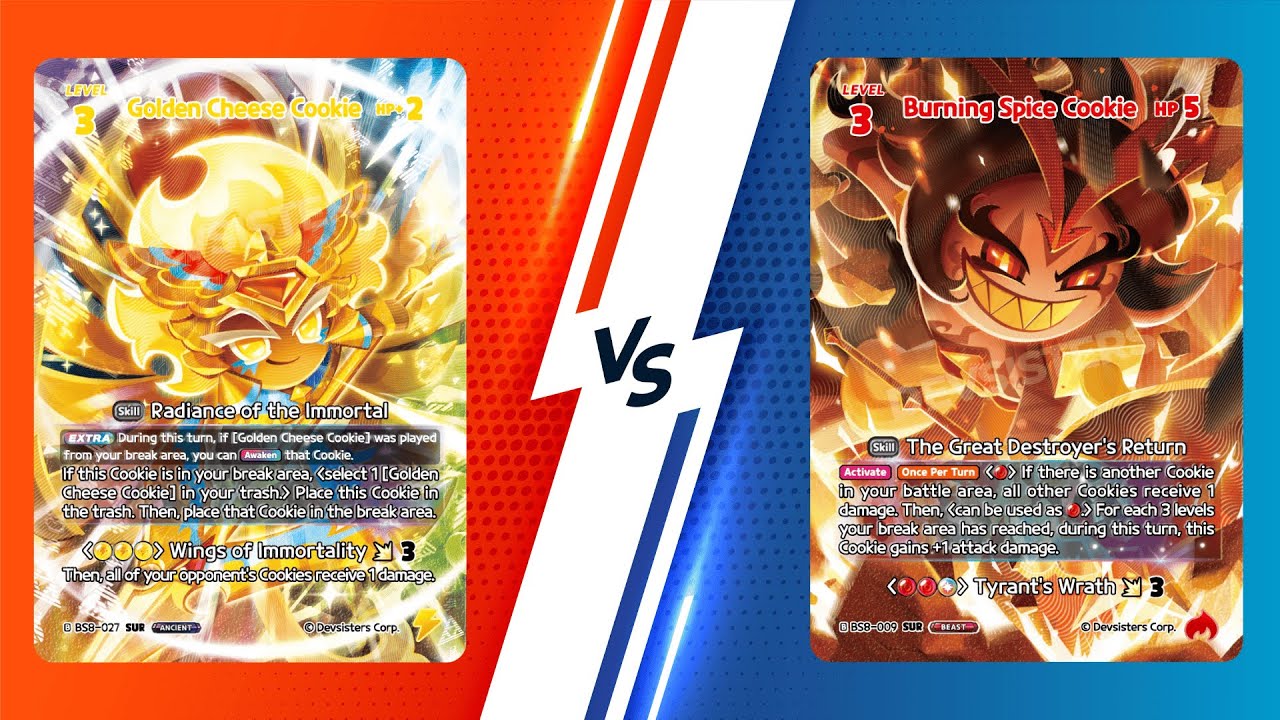 Cookie Run Braverse TCG: BS8 Casuals [Yellow vs Red R1] @UniAqua