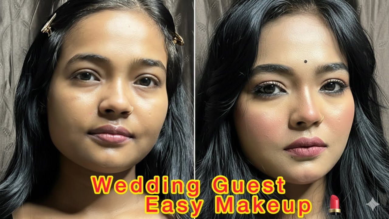 Easy Festive Makeup for Weddings & Functions | No Heavy makeup 💄 