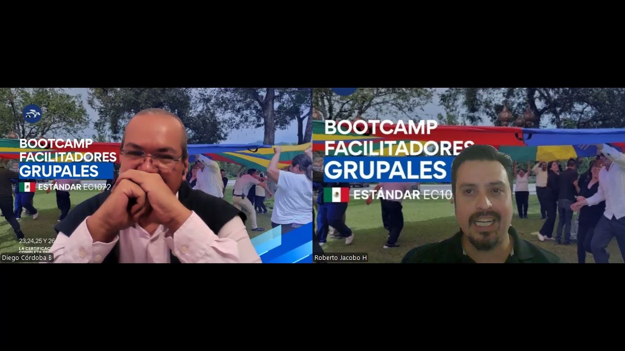 Rumbo al bootcamp de facilitación experiencial 2026 entrevista Roberto Jacobo 