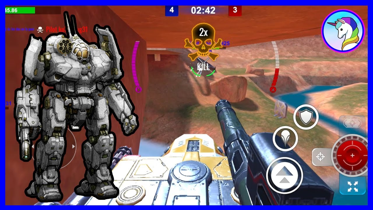 MECH WARS GAMEPLAY ANDROID SIN COMENTAR
