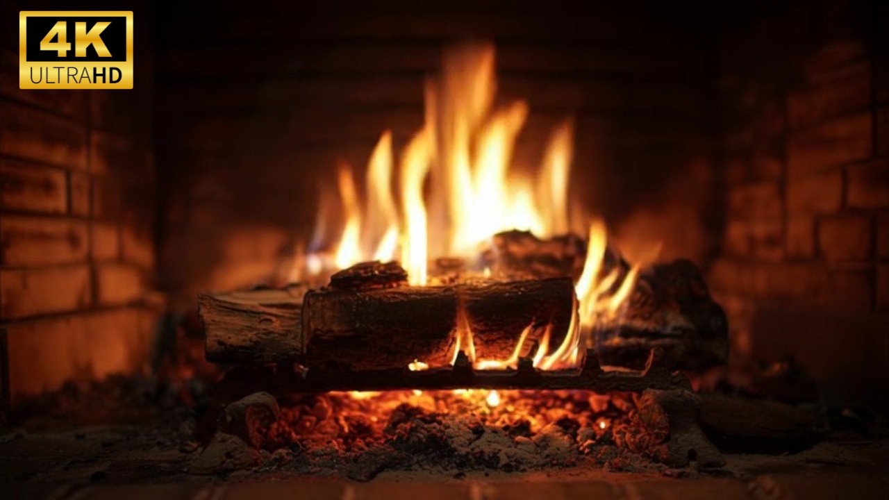 Cherokee Fire Legends for Deep Sleep | 2 Hours Fireplace 4k with Native American Tales