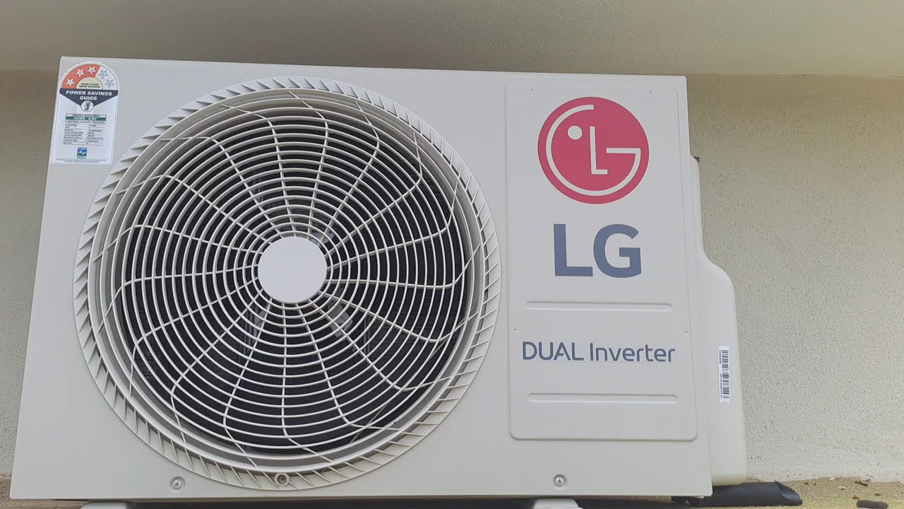 LG AC Outdoor Unit-1.5 Ton Inverter Compressor Startup and Shutdown