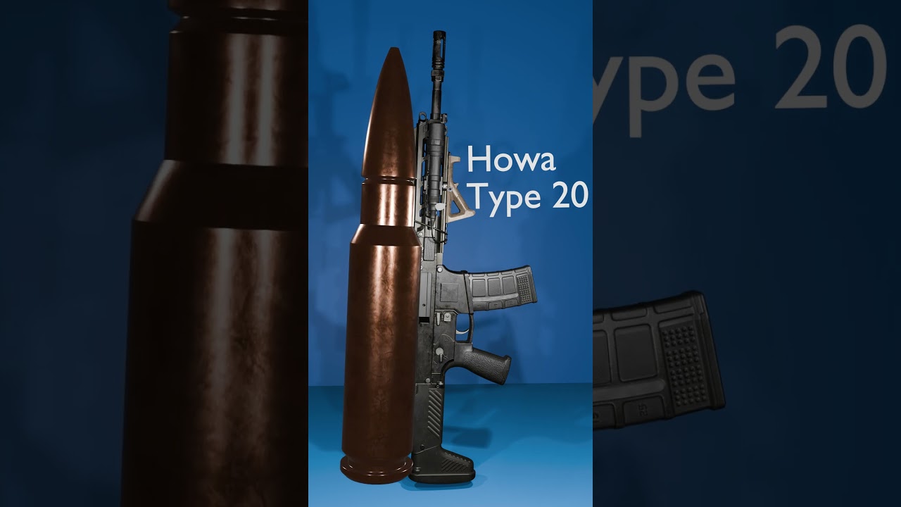 Самая передовая винтовка Японии! 🇯🇵 Howa Type 20 &mdash; будущее войны?
