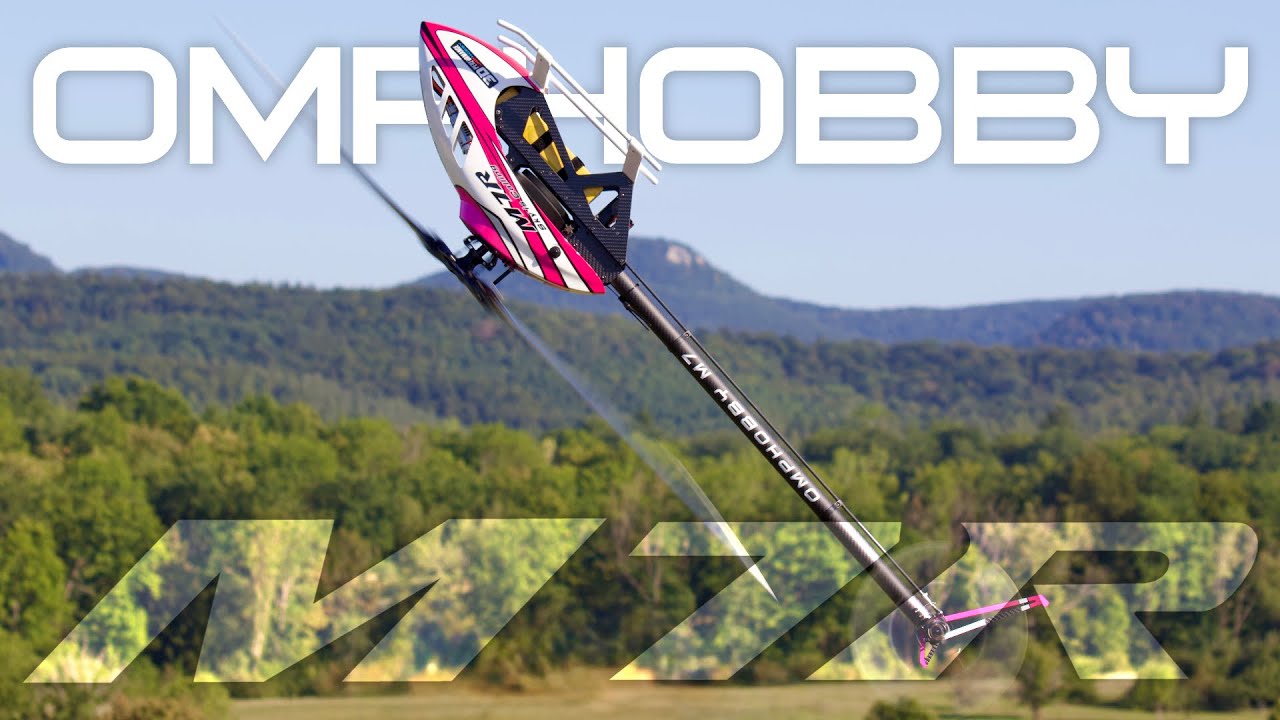 NEW OMPHOBBY M7R - 1770 RPM Chill 3D