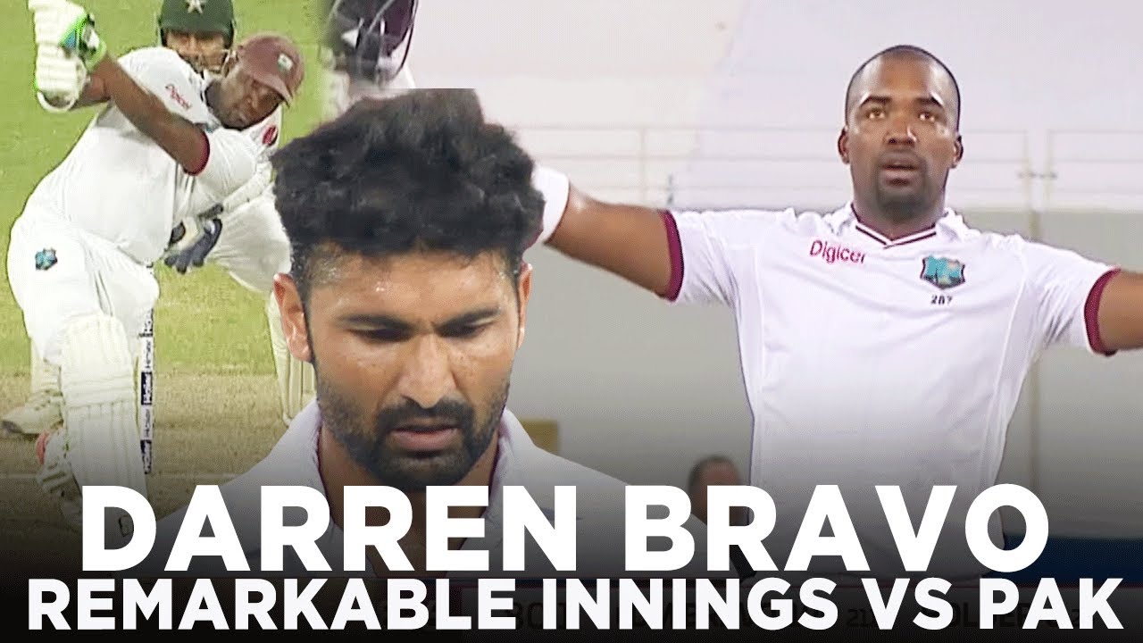 Darren Bravo Punished Pakistan Bowlers | Scores 116 Runs vs Pakistan | 1st Test 2016 | PCB | M5C2K