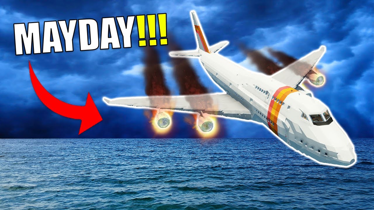 Boeing 747 Suffers ENGINE FIRE MID FLIGHT In Stormworks!!!