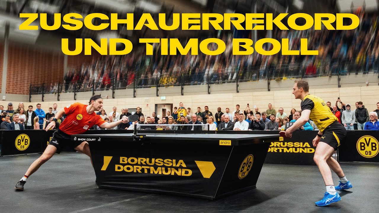 Timo Boll feiert Abschied vor der S&uuml;d | BVB-Tischtennis