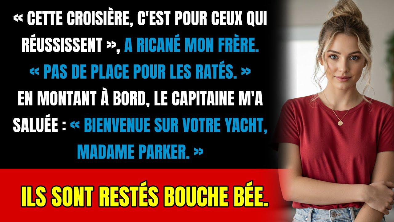 Ils louent un yacht pour m'humilier, sans savoir que j'en suis la propriétaire