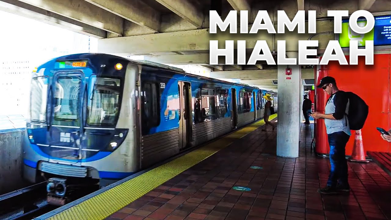 Miami to Hialeah via Public Transportation for $2.25