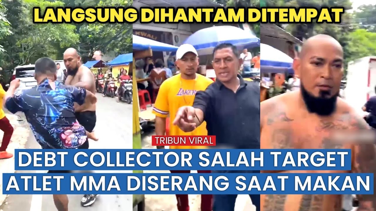 Viral! Atlet Boxing Diserbu Penagih Hutang Saat Bikin Konten Kuliner di Ragunan