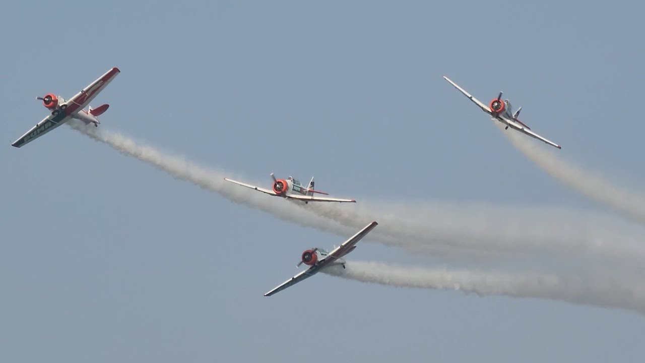 Durban Virginia Airshow 2023 Puma Flying Lions North American AT-6C Texan 