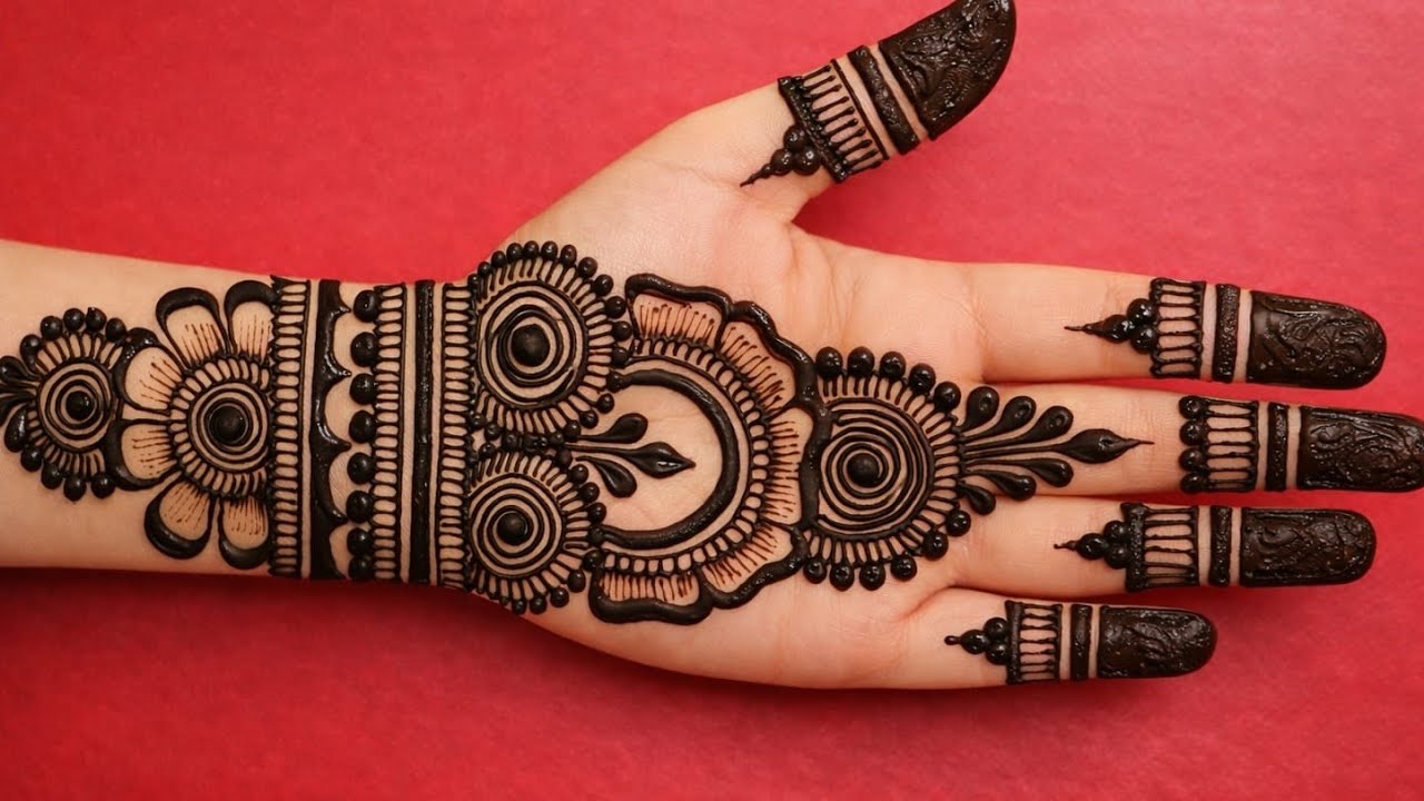 Simple new Arabic mehandi design | easy stylish front mehandi design | mehandi design for hands 2026