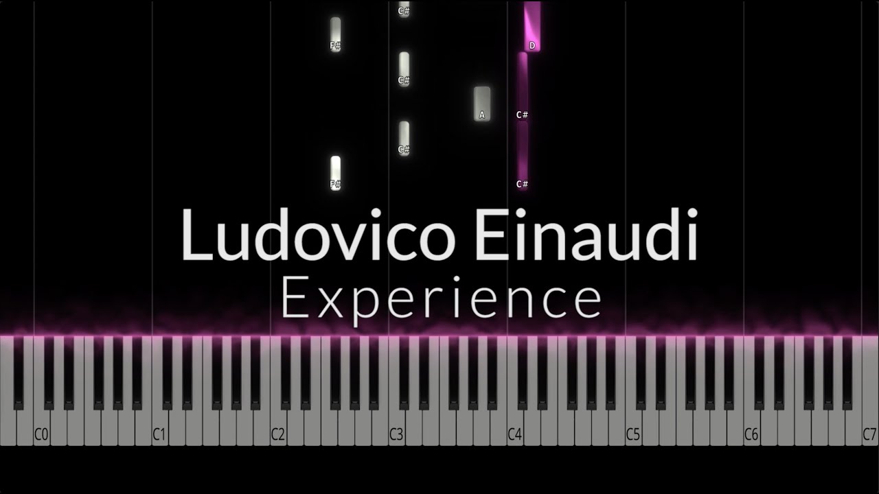 Ludovico Einaudi - Experience Piano Tutorial