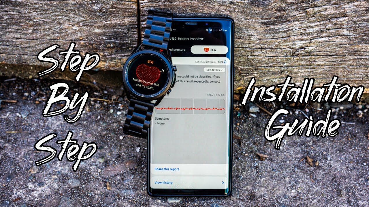 Samsung Galaxy Watch 3 | Blood Oxygen, ECG & Blood Pressure App (Step-By-Step Installation Guide)