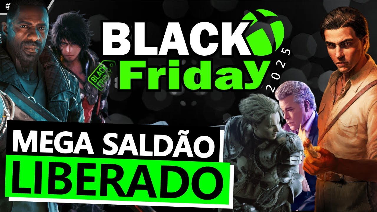 URGENTE! GRANDE SALD&Atilde;O BLACK FRIDAY XBOX ACABA de LIBERAR!