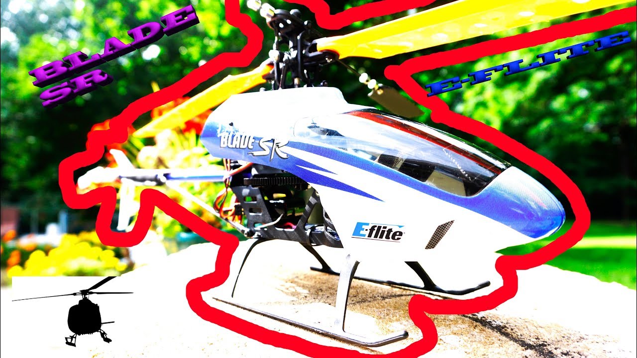 E FLIGHT BLADE 230 SR 2010 UNBOXING & FLIGHT VINTAGE TIME MACHINE