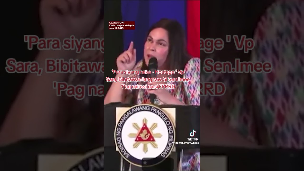 Sen.Imee will Get FPRRD Home?#news5 #news #socialmedia #newsph #socialnews #socialnewsph