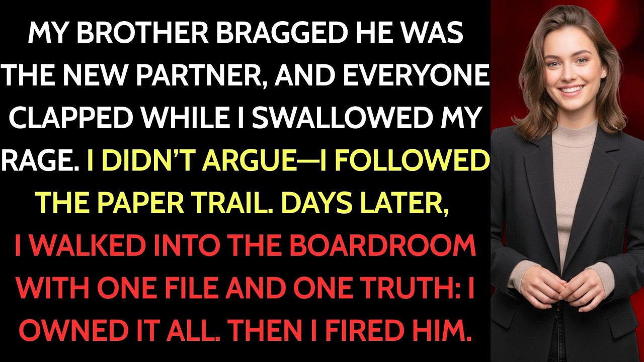My Brother Bragged “I’m The New Partner”—I Bought The Company And Said “Actually, You’re Fired”...