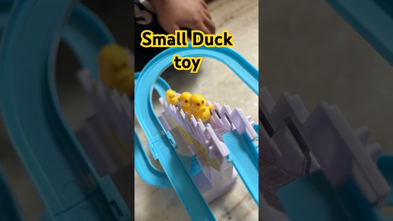 Small Duck Track set #shorts #duck #babytoys #shorts #toys #youtubeshorts #viral #viralsborts