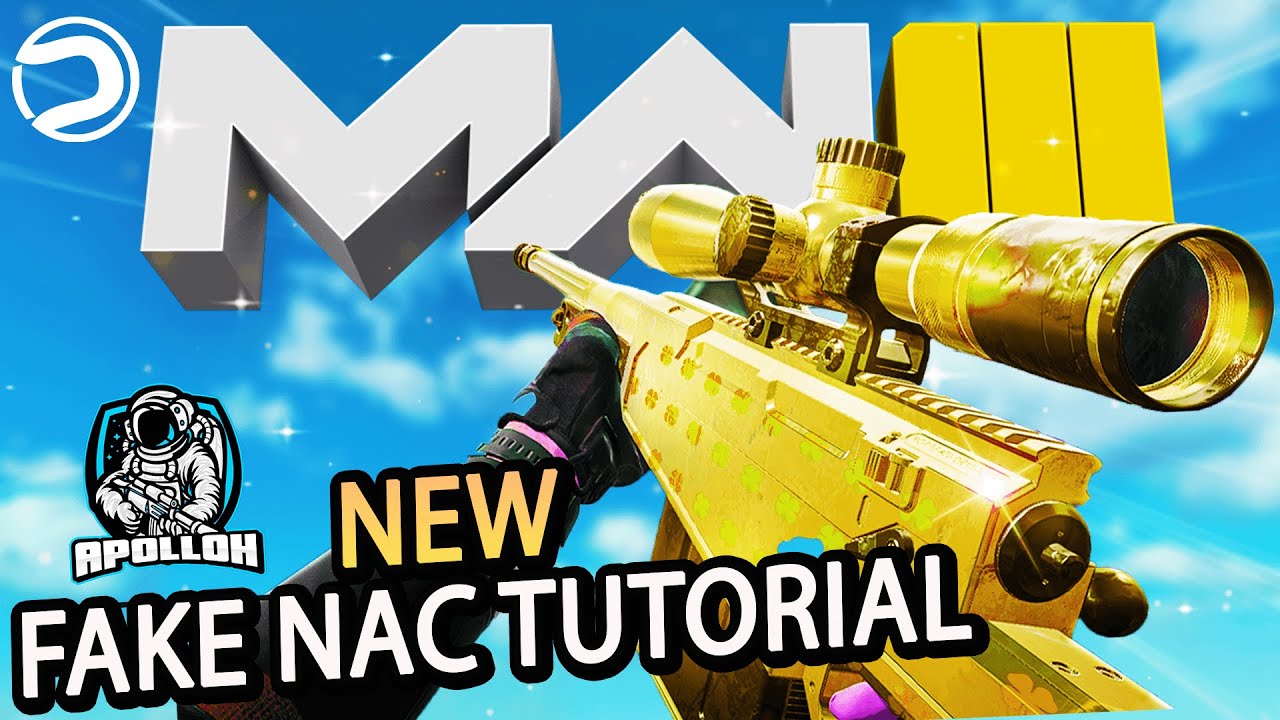 HOW TO FAKE NAC/INSTASWAP ON MW3 (NEW METHOD) | MW3 TRICKSHOTTING #DareRC