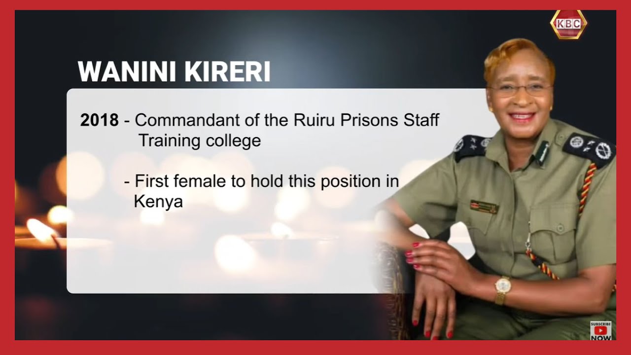 Curtains fall on Kenya’s first female boss of Prisons