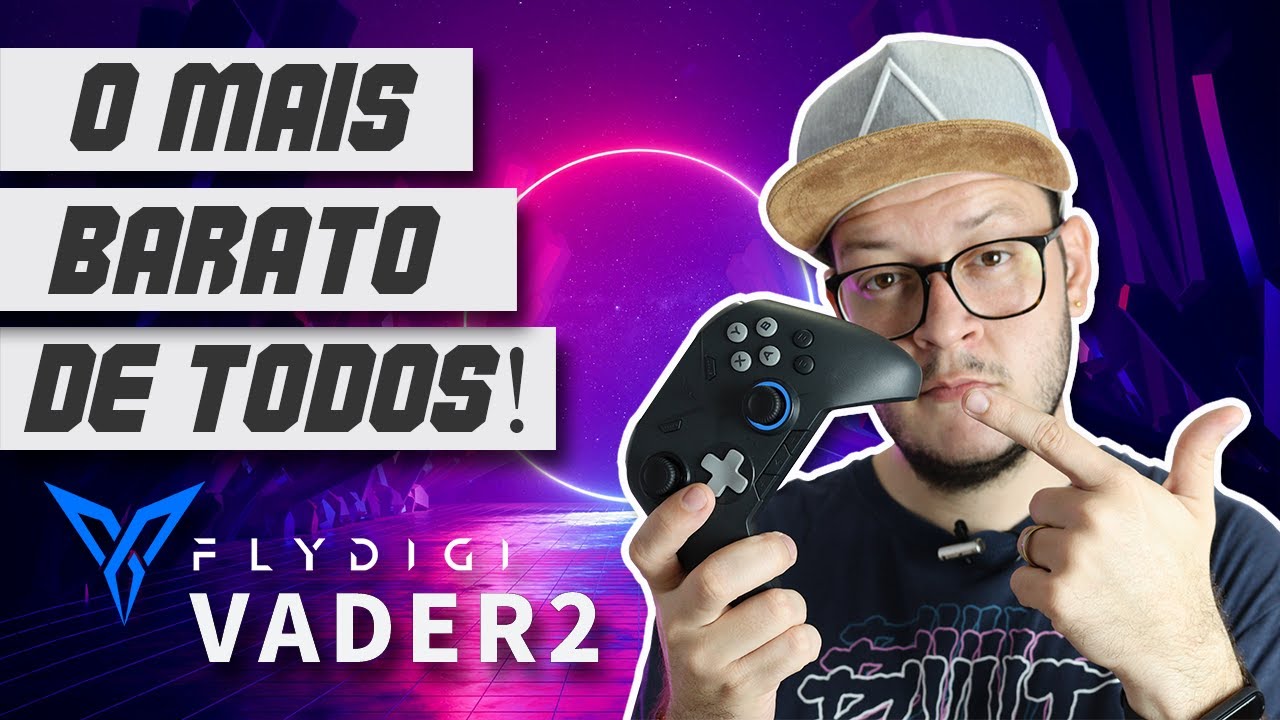 O MELHOR CUSTO X BENEFÍCIO EM GAMEPADS! Flydigi VADER 2! Esse superou TODAS AS MINHAS EXPECTATIVAS!