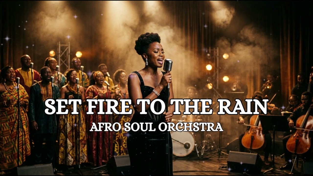 SET FIRE TO THE RAIN – ADELE x INDILA | Afro Soul Orchestra Cover