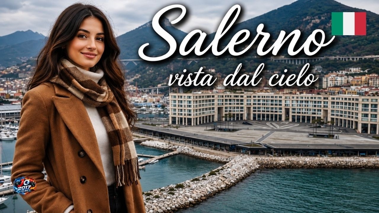 Salerno 🇮🇹 visto dal cielo 