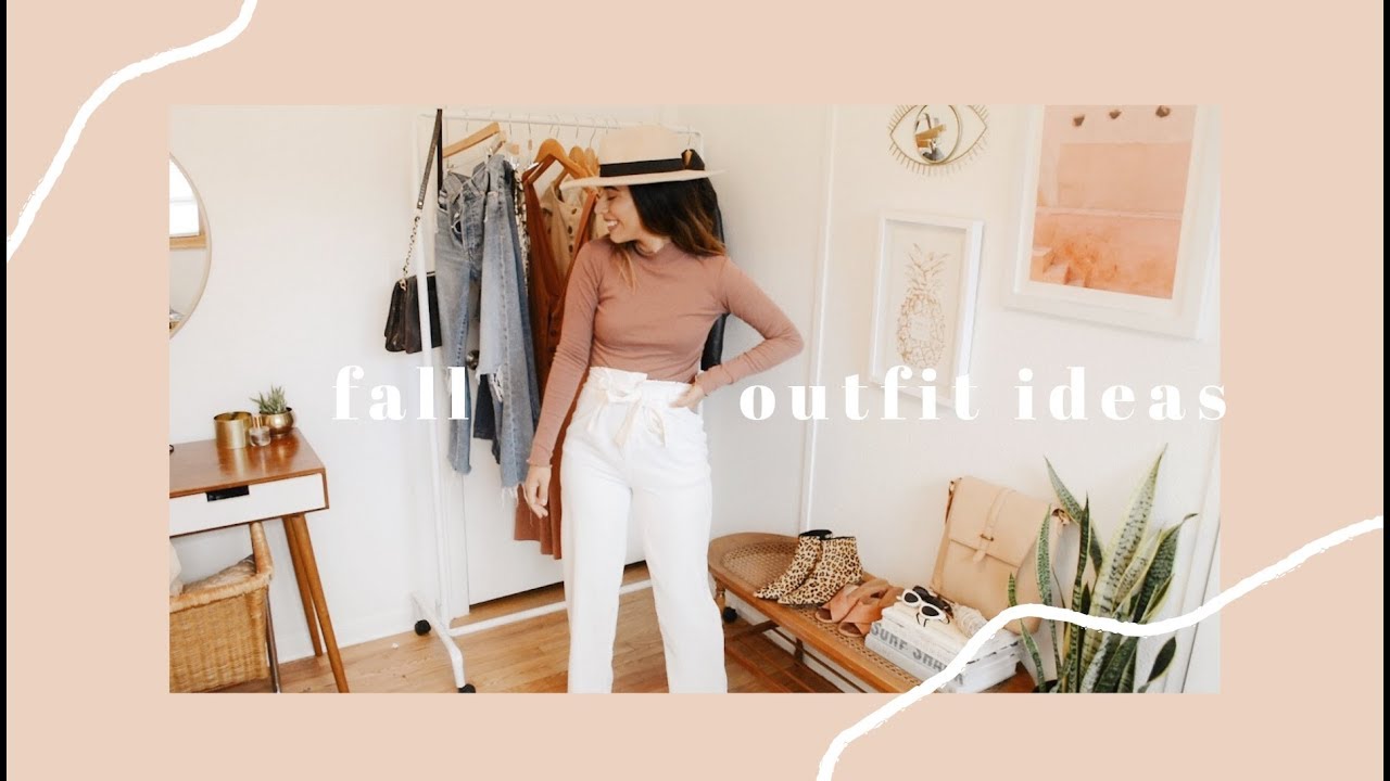 CASUAL FALL OUTFIT IDEAS 2019 | THRIFTED & BACK TO SCHOOL