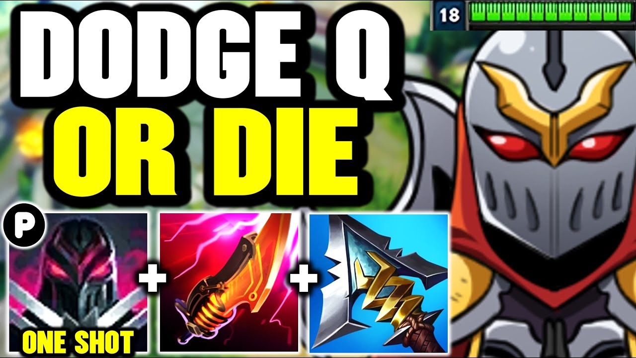 ZED BUT IF YOU BLINK YOU GET ONE SHOT! (FASTEST BURST IN THE GAME)