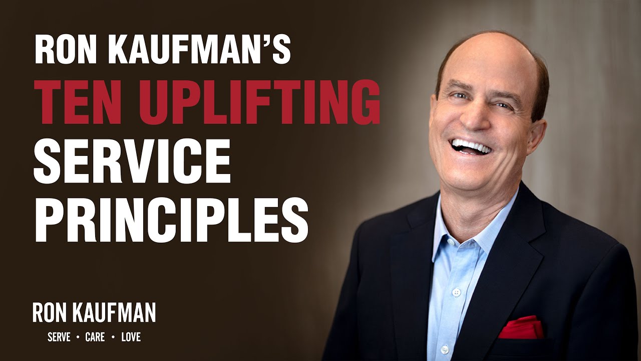 What are the Ten Uplifting Service Principles?