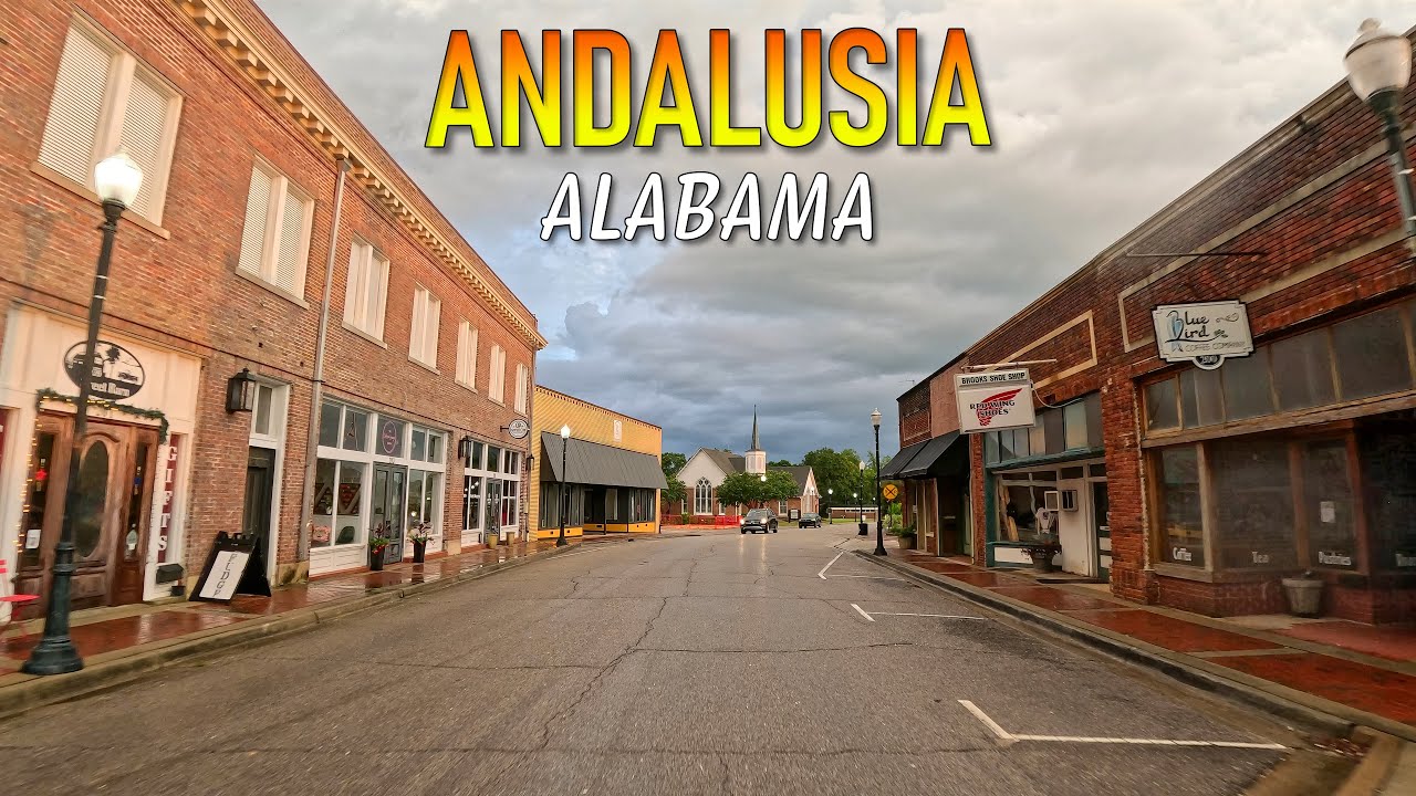 Andalusia Alabama Driving Through