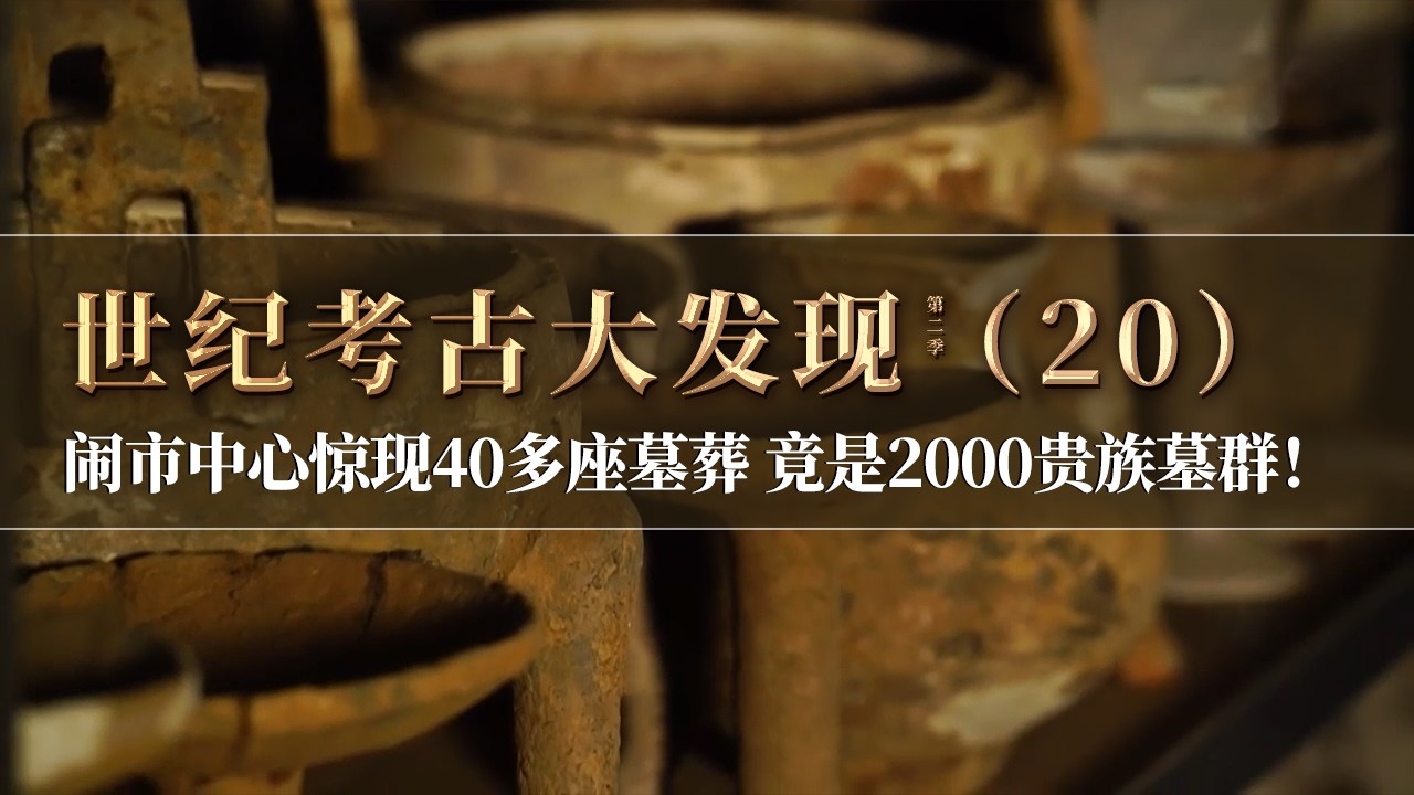 闹市中心惊现40多座墓葬 绝大多数拥有2000多年历史 疑似申公家族墓葬群出现！《探索·发现》《世纪考古大发现》第二季（20）丨 中华国宝