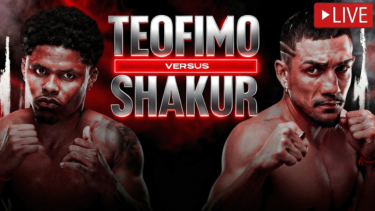 Teofimo Lopez vs Shakur Stevenson | Fight Night LIVE