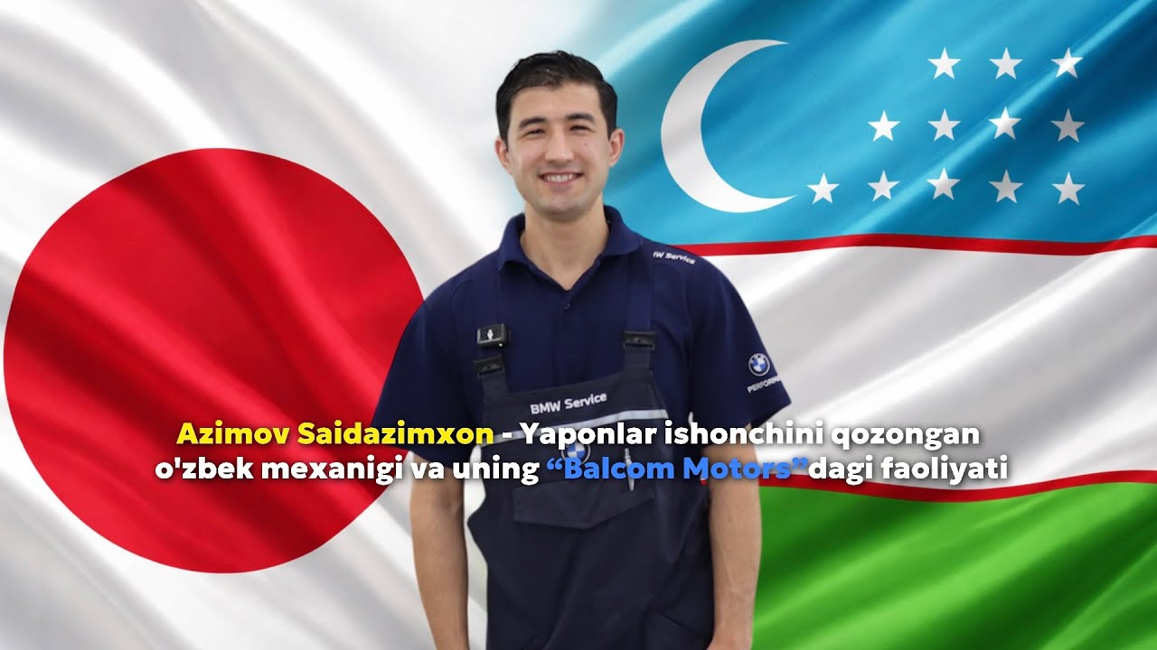 Yaponlar ishonchini qozongan o'zbek mexanigi va uning “Balcom Motors”dagi faoliyati