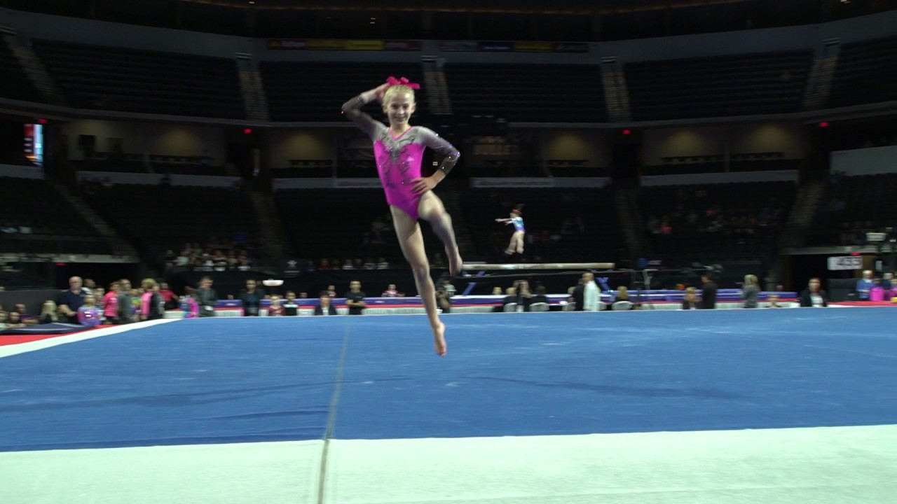 Lillian Lippeatt - Floor Exercise - 2017 U.S. Classic - Junior Competition