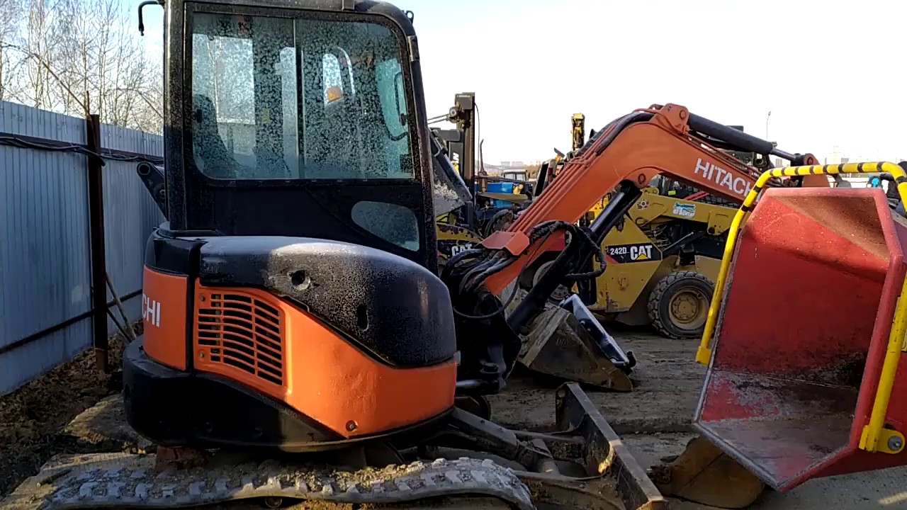 Мини Экскаватор Hitachi ZX 35U 3F