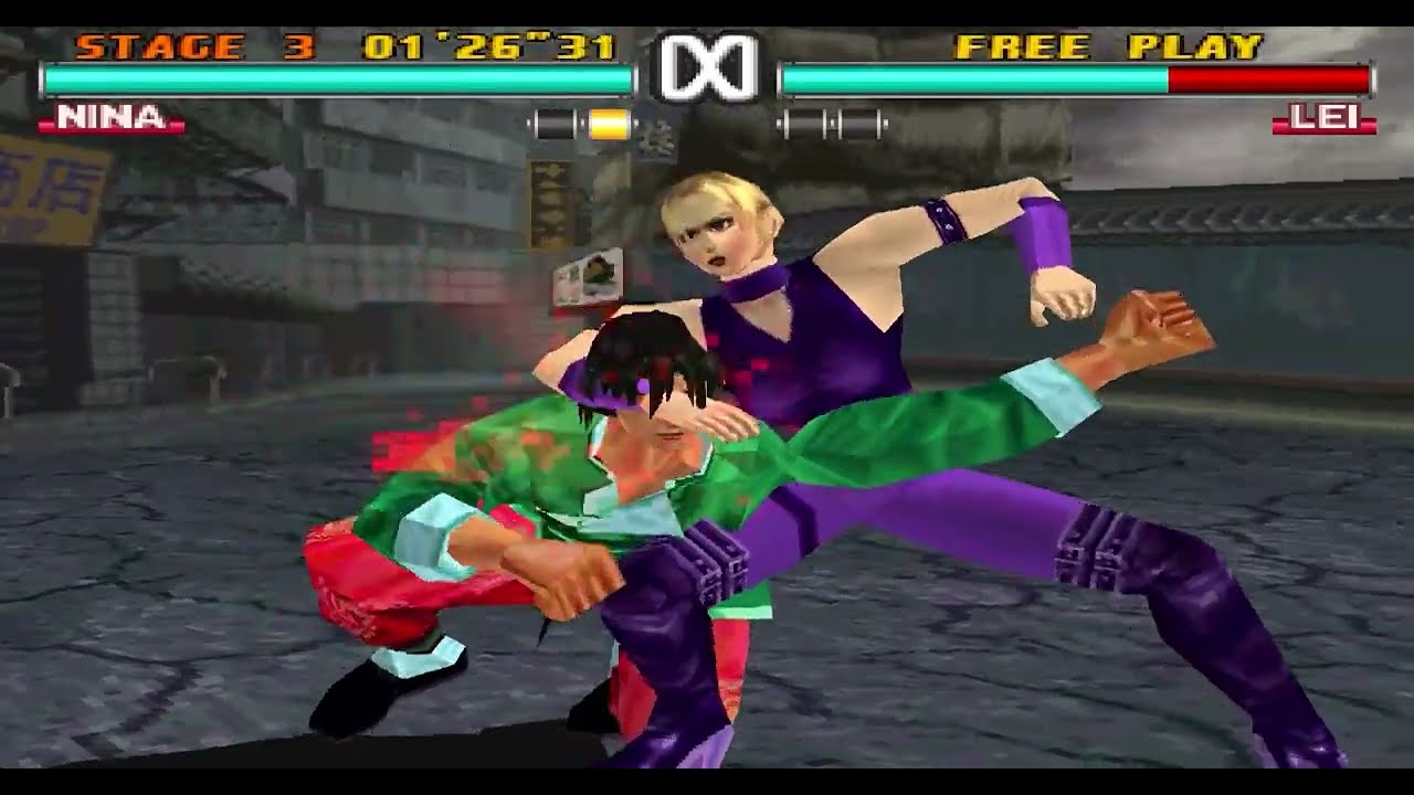 I beat Tekken 3 with Nina Williams multi throws and grapples only