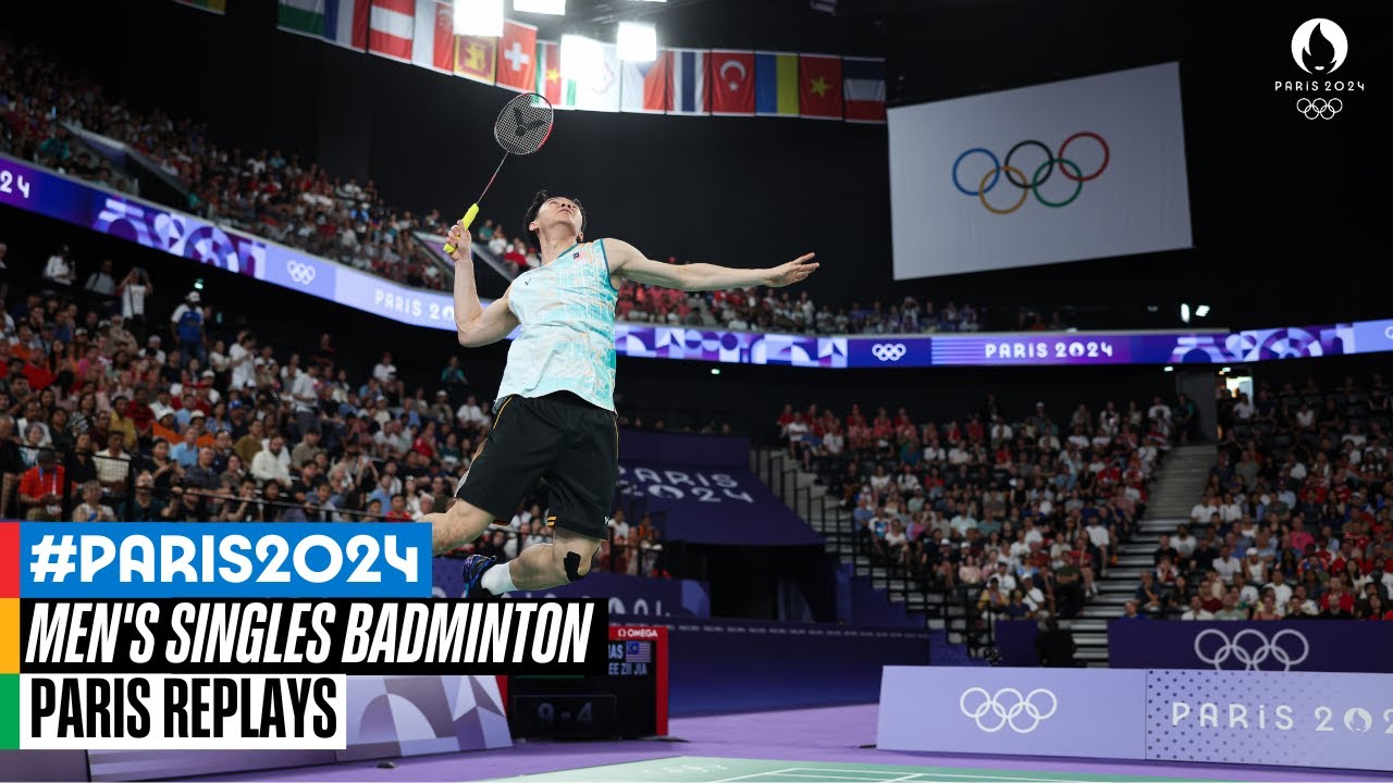 Men's Singles Badminton FULL FINAL🏸 | Paris Replays