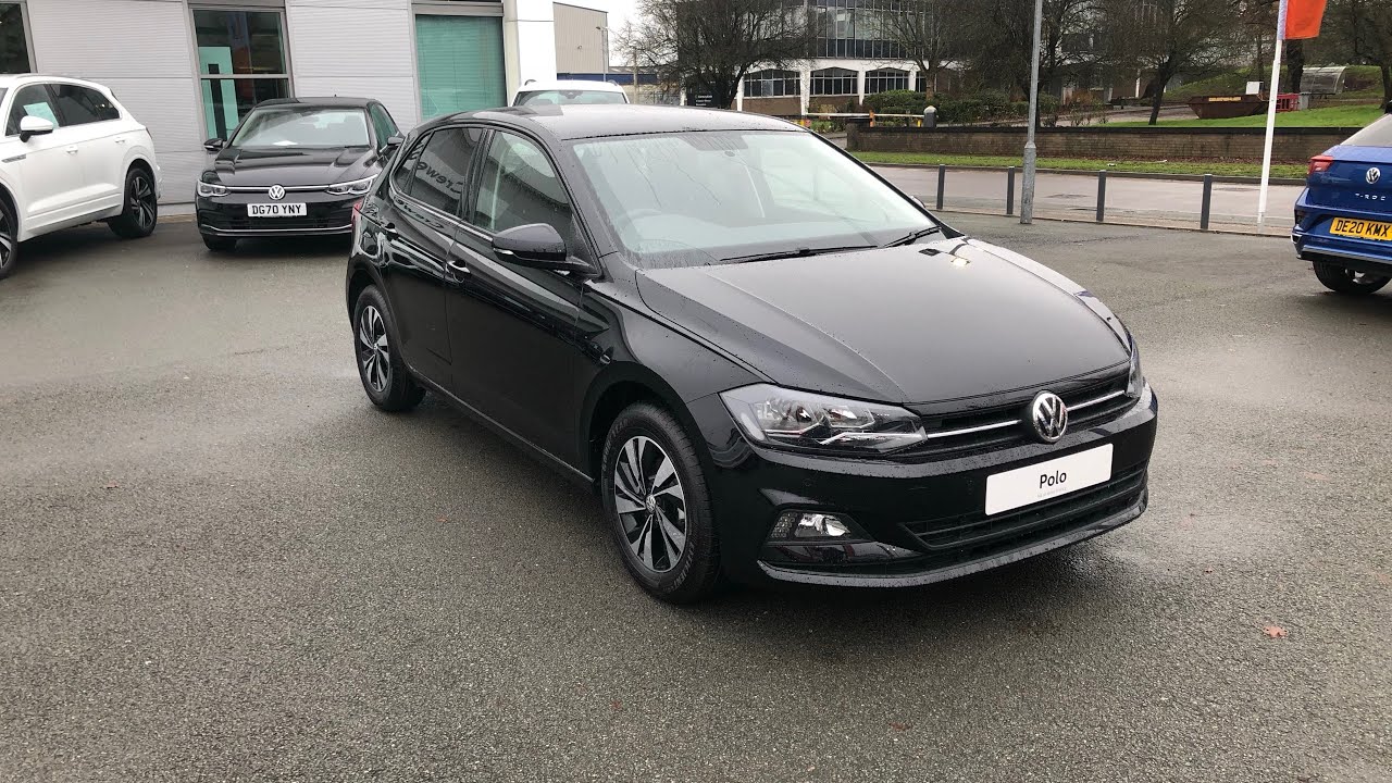 Brand New Volkswagen Polo Match 1.0TSI in Deep Black - Crewe Volkswagen