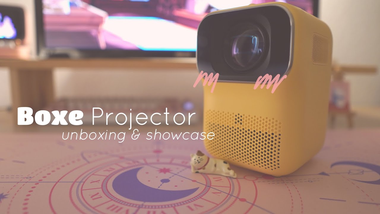 Heyup Boxe Cute Projector Unboxing | a must have for a cozy setup! ✨