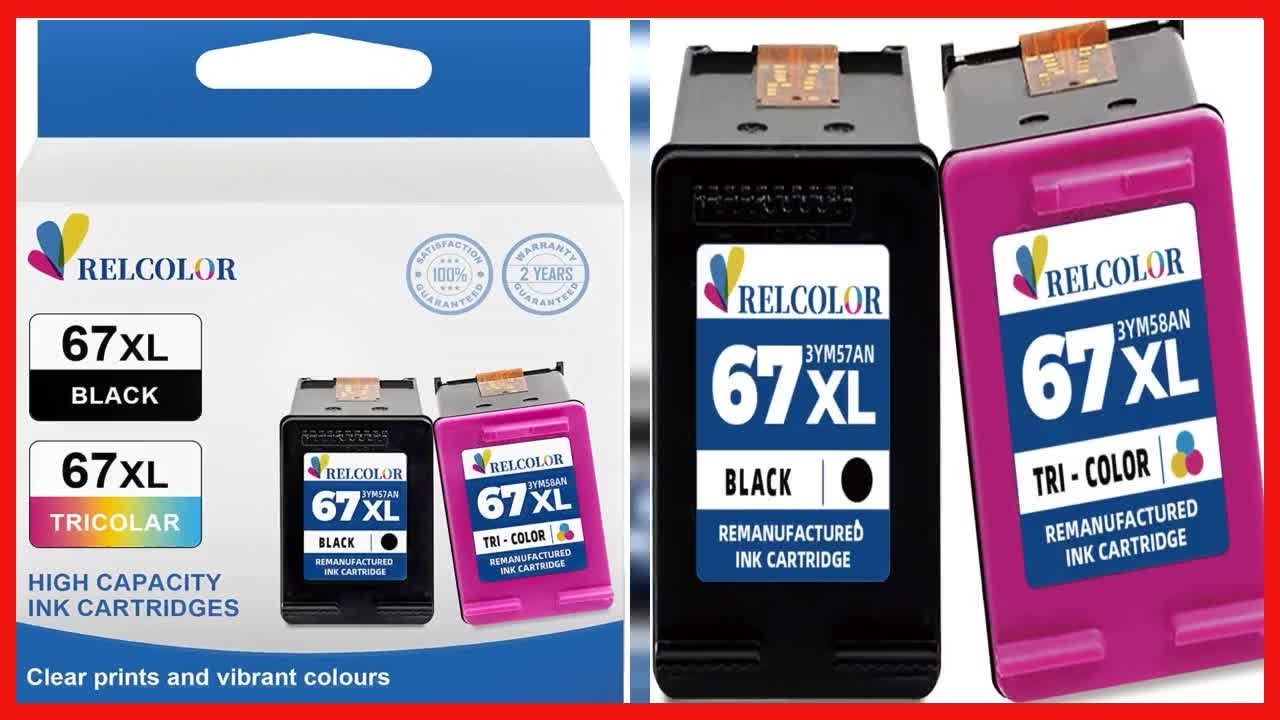 HP 67XL Remanufactured Ink Cartridge Review: Reliable, Affordable Printing for Your HP Printer
