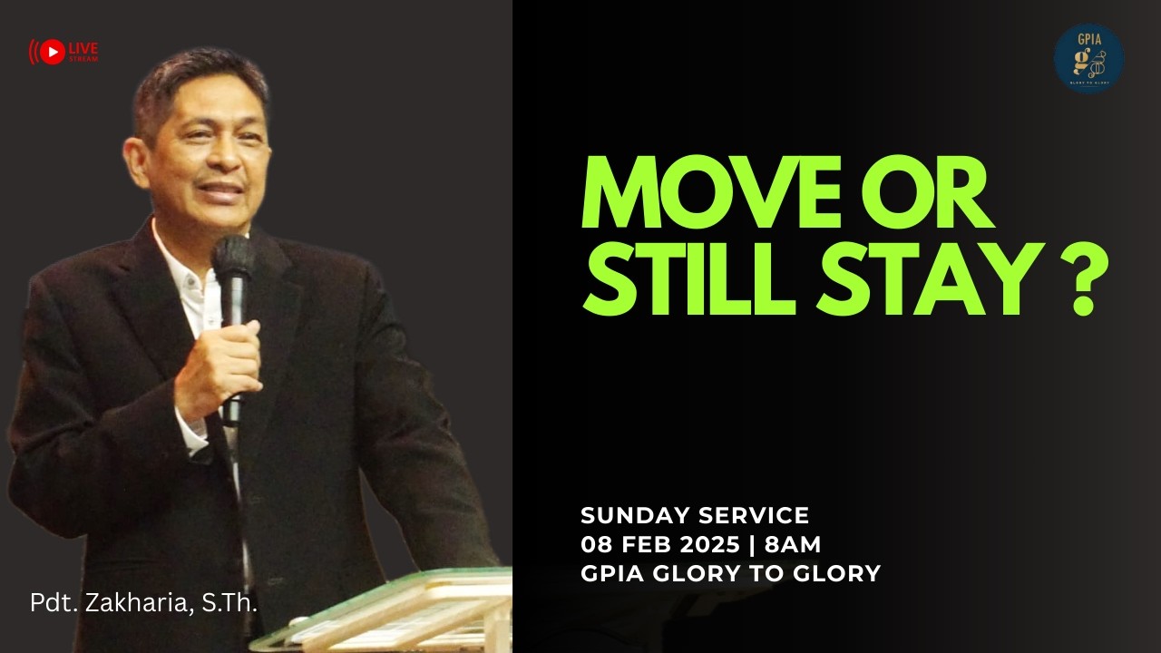 Live Streaming - Ibadah Raya | 08 Februari 2026 | GPIA Glory to Glory