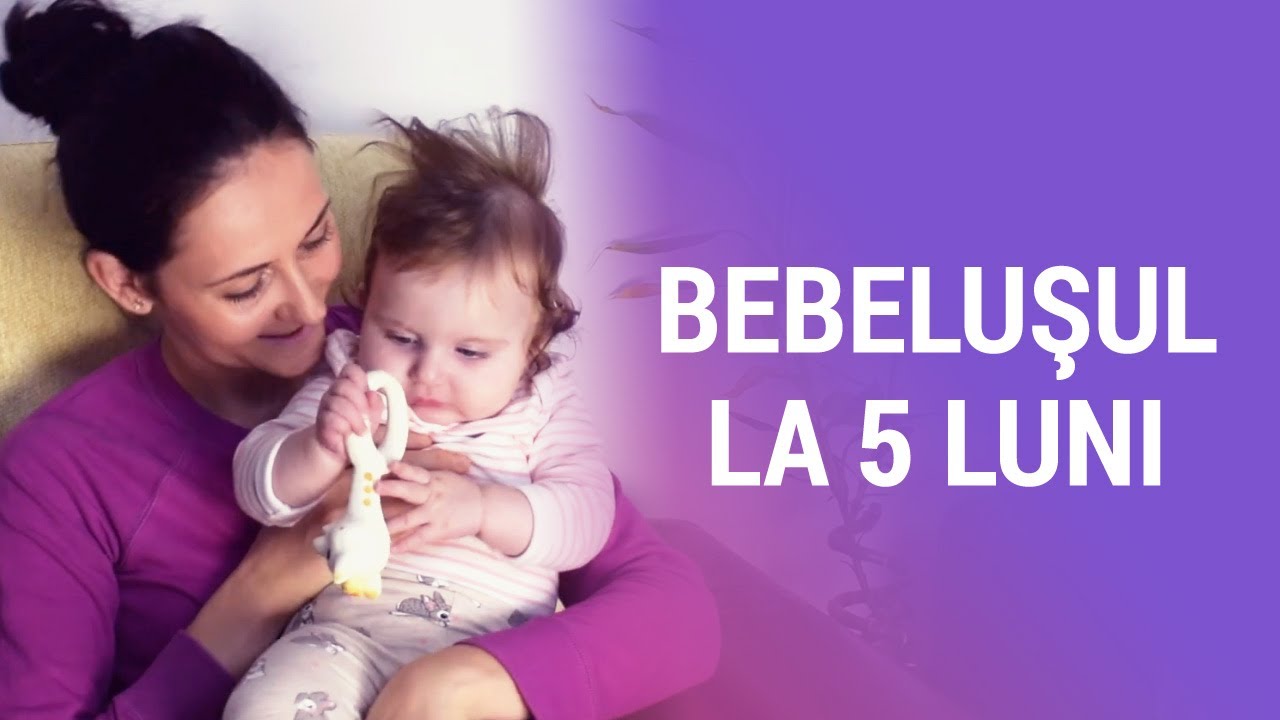 Bebeluşul la 5 luni